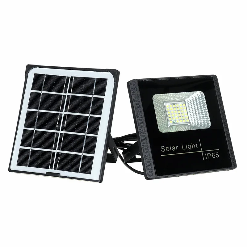 1 Set Waterproof 36LED Solar Floodlight Outdoor Light Control Advertising Garden Yard 10W 3.7V Solar Panel Wall Lamp