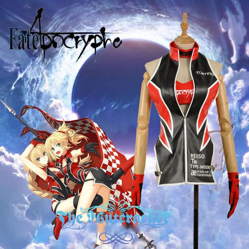 Joan Mordred Racing Suit Cosplay form Anime Fate/Apocrypha Cos Fate Costume Customize