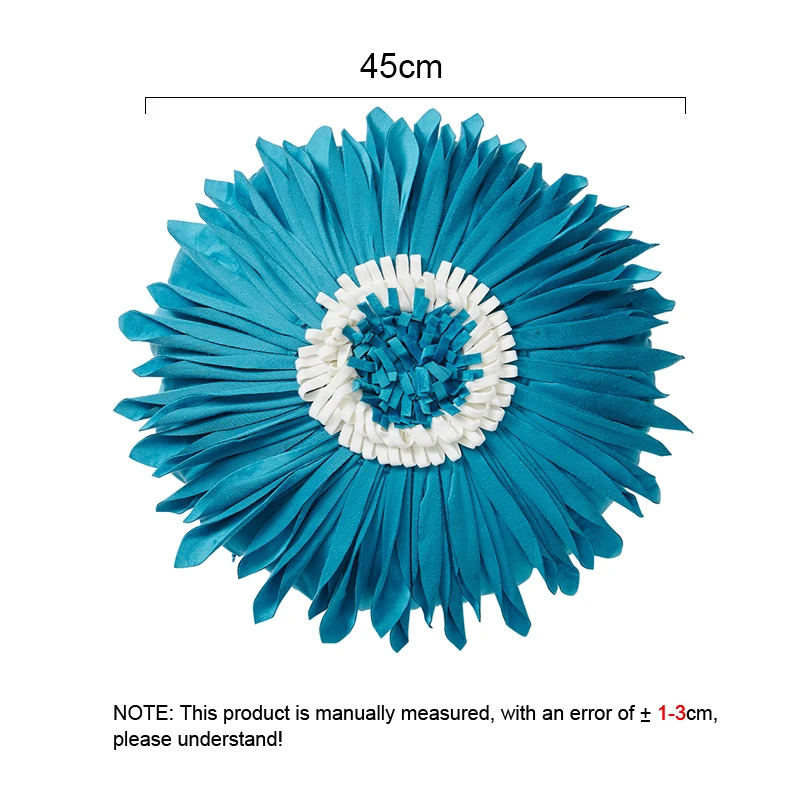 Floral Cushion Cover Decorative Pillow Case Throw Pillow Cover Luxury Daisy Flower Home Decor Living Room Sofa Seat Pillowcase