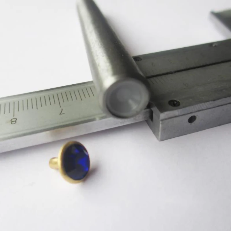Soft Rubber Rhinestone Inlay Rivets Cap Stud Protect Installation Tool Set Suitable For Diameter 6mm To 11.5mm Rhinestone Rivets