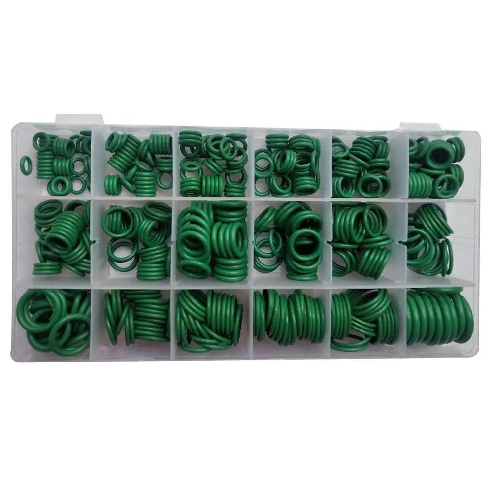 530PCS/Set Rubber O-Ring Assortment Kit With Holder Case Automobile Air Conditioning Compressor Seal Ring Car Accessories