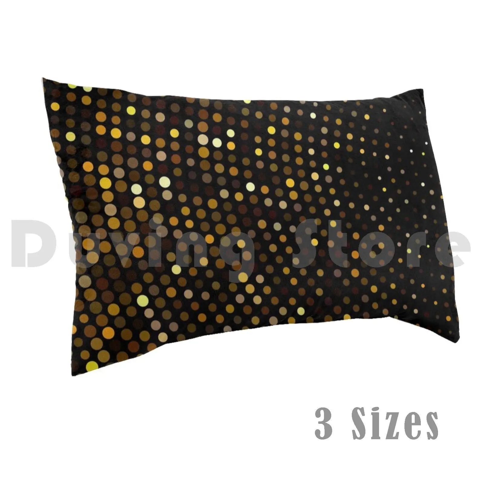 DiamantePillow case Diamante Social Distance Gold Black Glitter Shinning Cover Womens