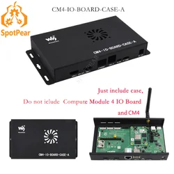 Metal Box (A) with Cooling Fan for Raspberry Pi Compute Module 4/CM4 IO Board