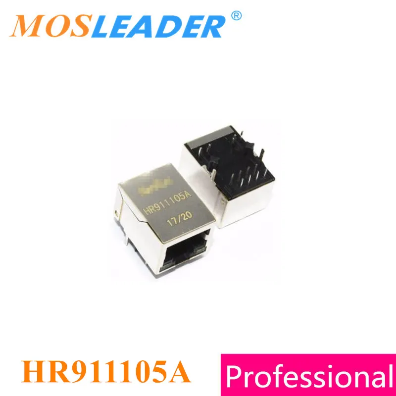 

Mosleader HR911105A RJ45 120PCS HR911105 With plastic tray Made in China High quality