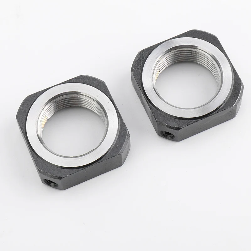 M10*1 M12*1 M15*1 M17*1 M20*1 M25*1.5 fine thread lock nut for ballscrew 1605/2005/2505/3205 for cnc milling router