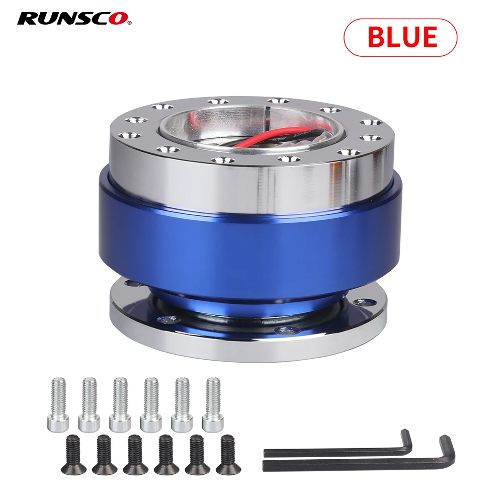 Universal Auto Tuning Lenkrad Quick Release Hub Adapter Snap Off Boss Kit Auto Zubehör – Detail 10