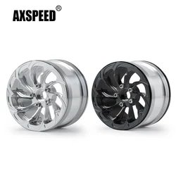 AXSPEED 2.2 cala 41mm Grubość Metal Beadlock Piasty kół do Axial Wraith 90048 RR10 1/10 RC Crawler Car Upgrade Parts