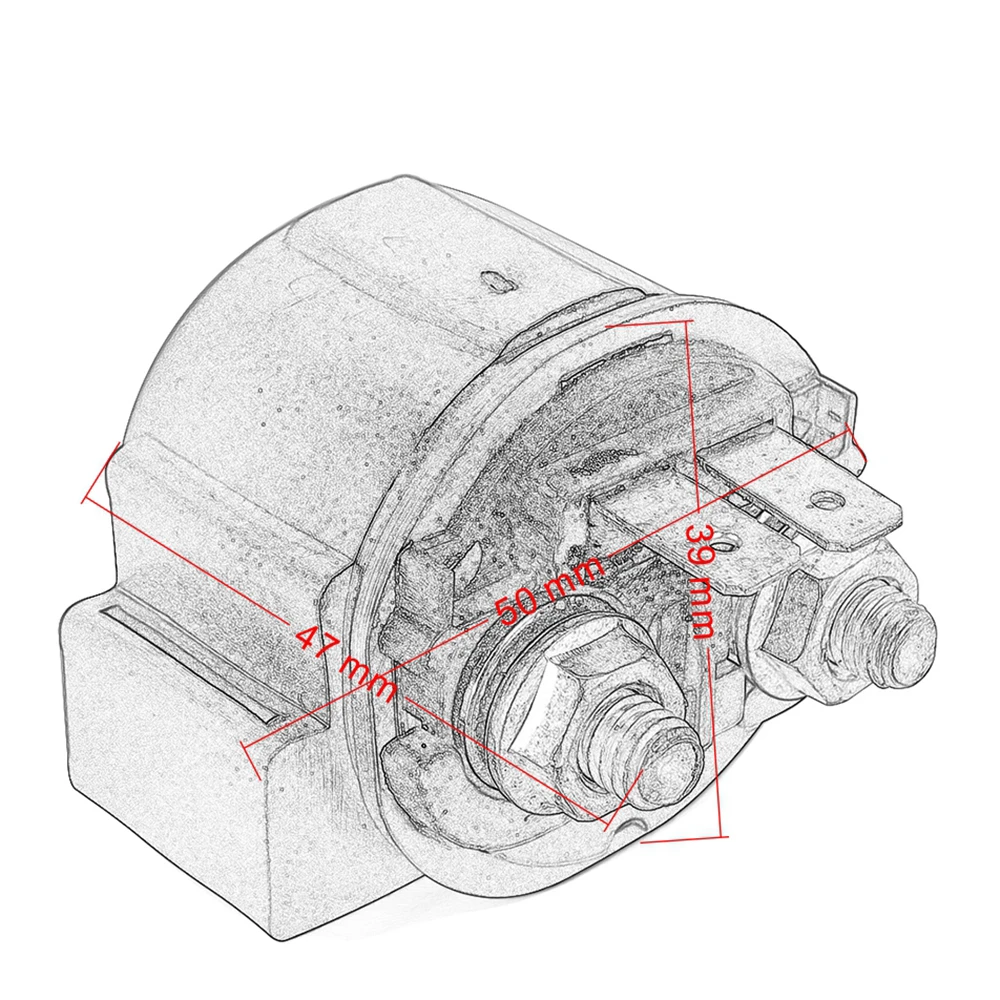 Starter Relay Solenoid Fit For Triumph Bonneville T100 Daytona 900 955I Legend TT Speedmaster Sprint RS/ST Tiger 955I TT600