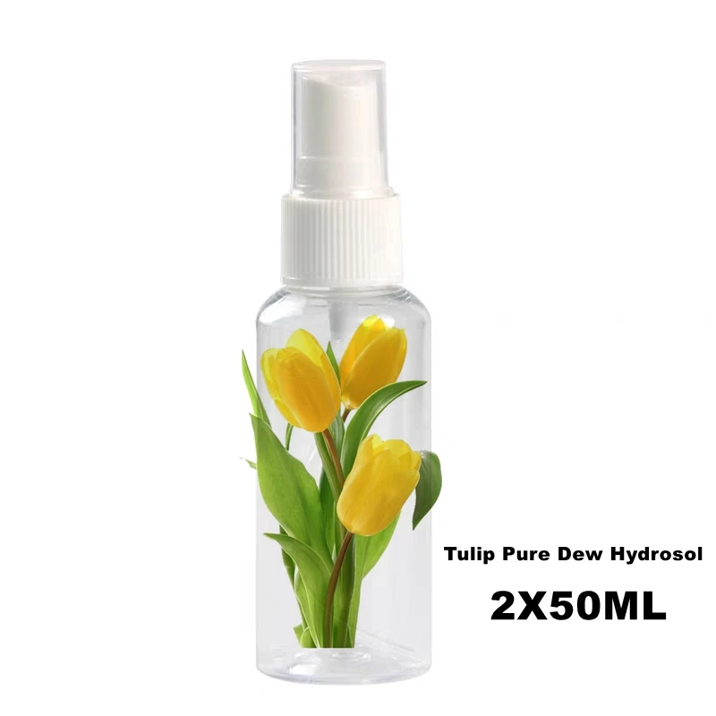 100ML Tulip Pure Dew Hydrosol for modulating various facial mask&Skin Care