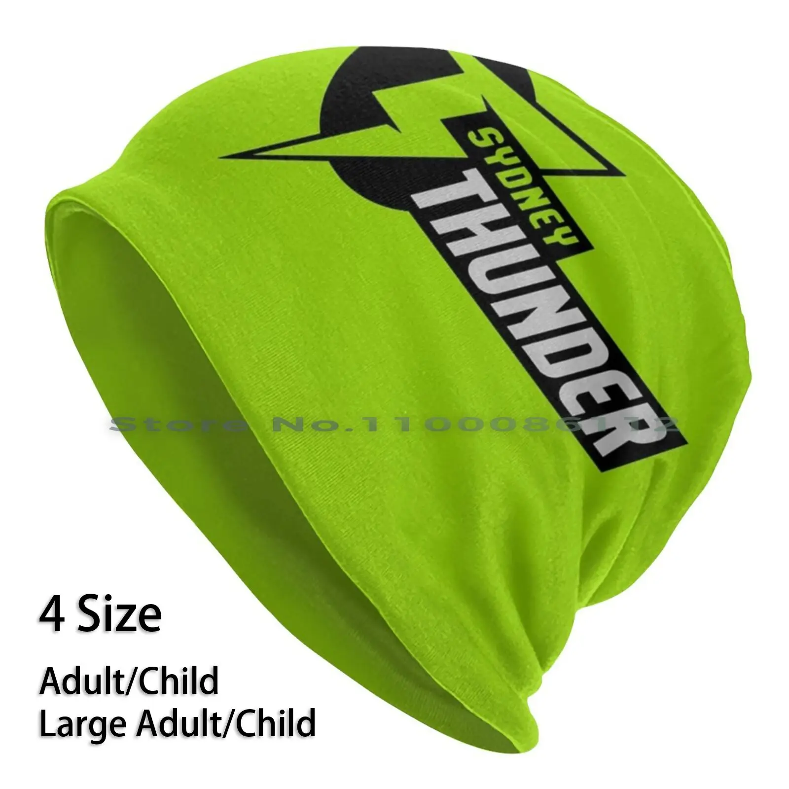 Sydney Thunder Beanies Knit Hat Sydney Thunder T20 Cricket Twenty20 Bbl Big Bash League Green New South Wales Australian