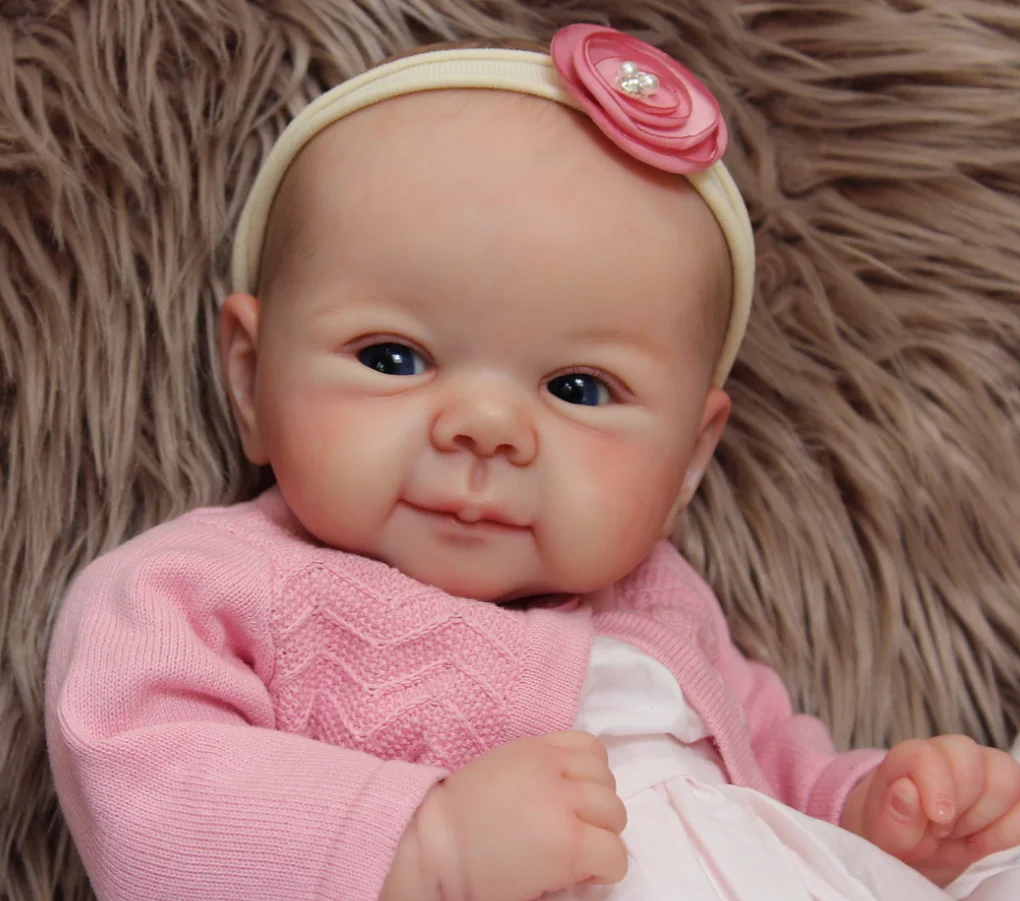 NPK 20Inch Reborn doll Kit Juliette Baby Doll Kit Soft Fresh Color High Quality Vinyl