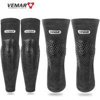 VEMAR, rodilleras transpirables anticaída para motocicleta, rodilleras de alta elasticidad para Motocross, rodilleras DH MTB para ciclismo, mangas para motocicleta