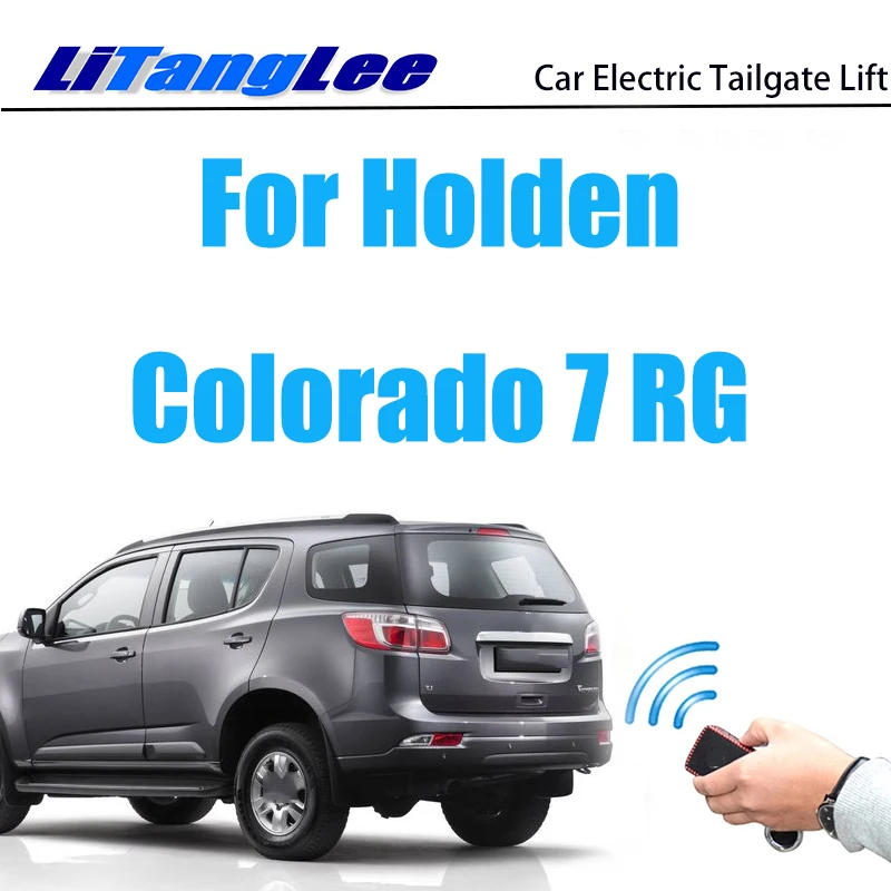 For Holden Colorado 7 RG 2012~2020 LiTangLee Car Electric Tail Gate Lift Trunk Rear Door Assist System Key Remote Control