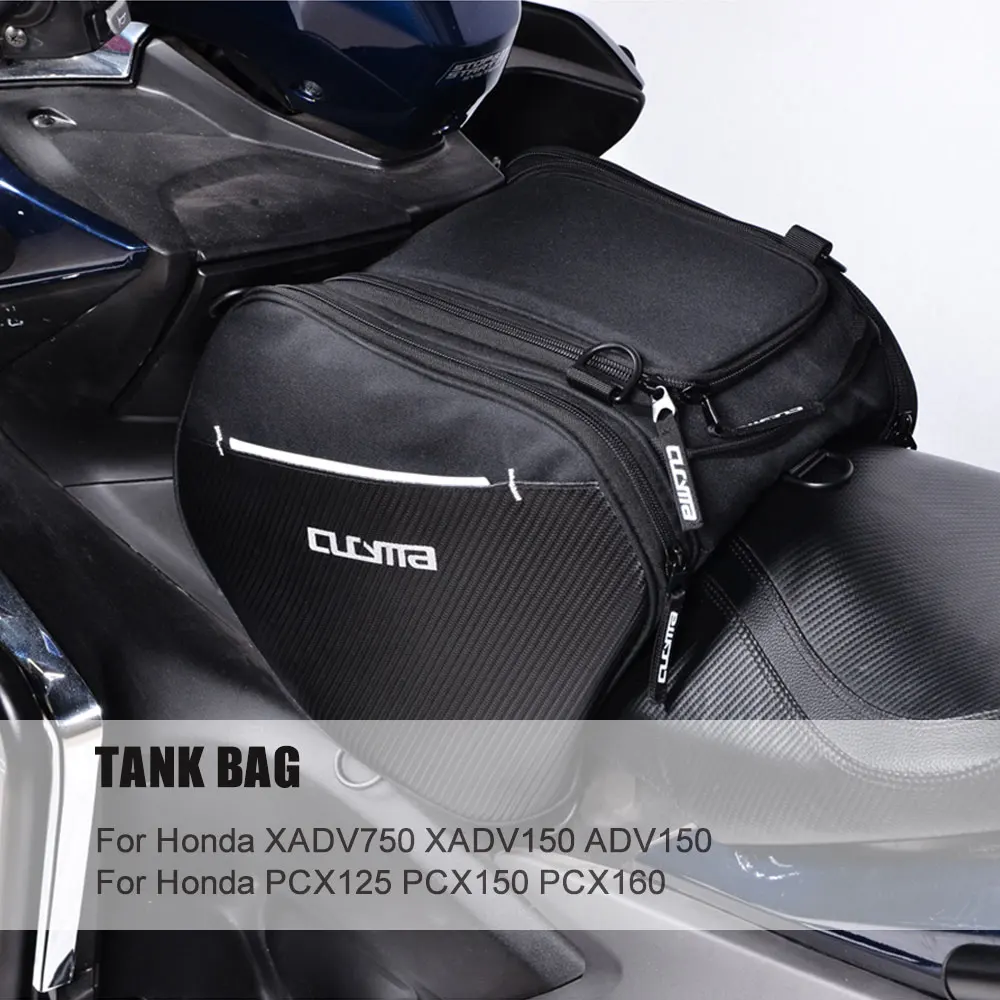 

For Honda X-ADV 750 X ADV 750 PCX160 125 150 Fuel Tank Bag Motorcycle Waterproof Gas Tank Bags travel Backpack High capacity