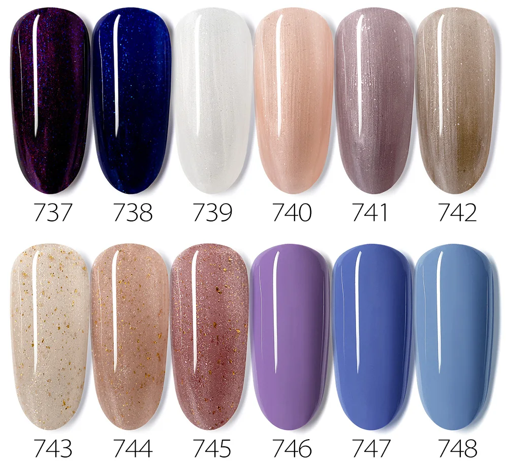 VIP5 VENALISA Gel-Nagellack-Set, Hema Free Nude Pink Glitter, wunderschöne Farbe, Nagelmaniküre, Soak Off UV-LED-Nagelgel-Lack-Set – Detail 31