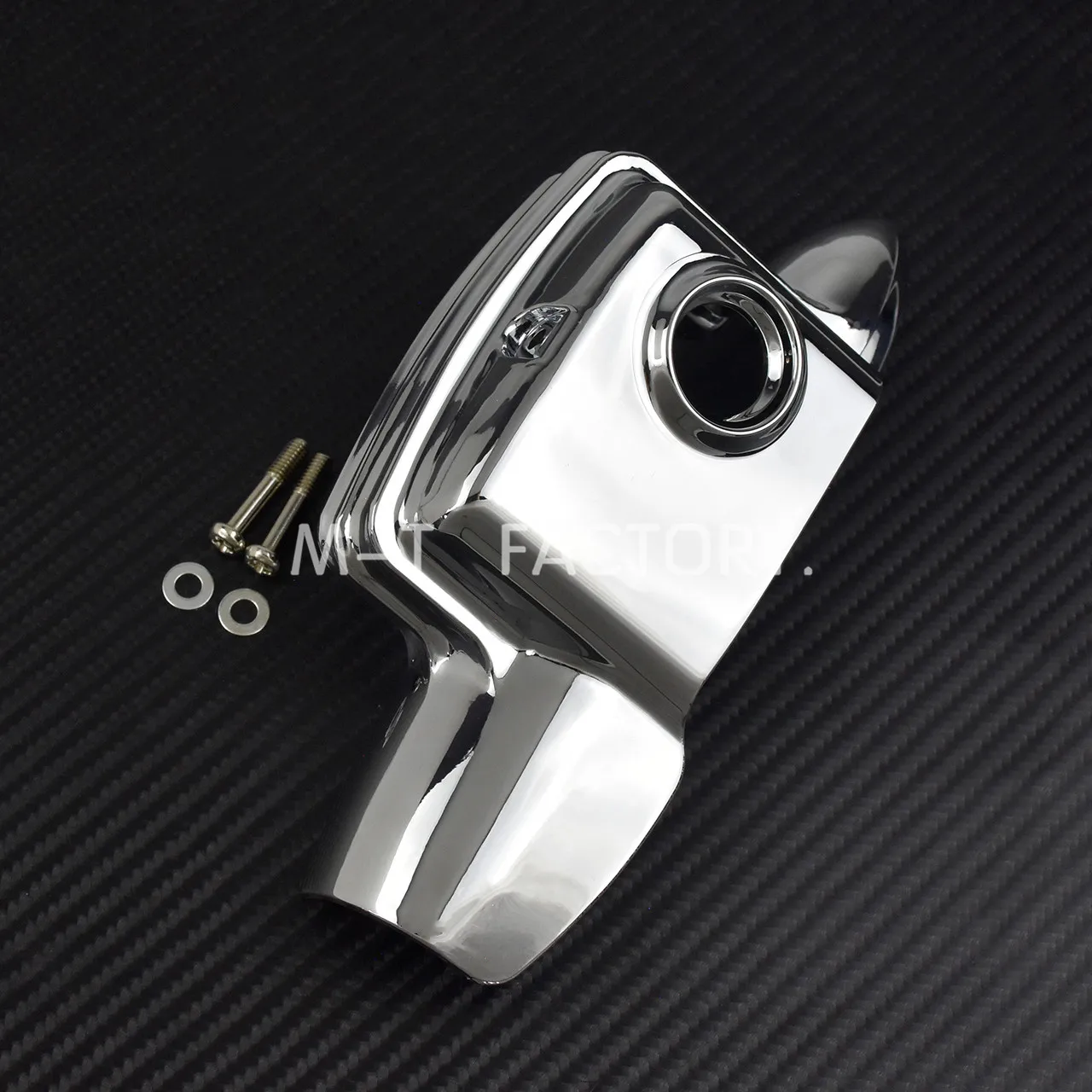 Chrome Rear Motorcycle Brake Master Cylinder Cover For Harley Touring 2008-2019 Electra Glide Road Street Glide Road King FLHR