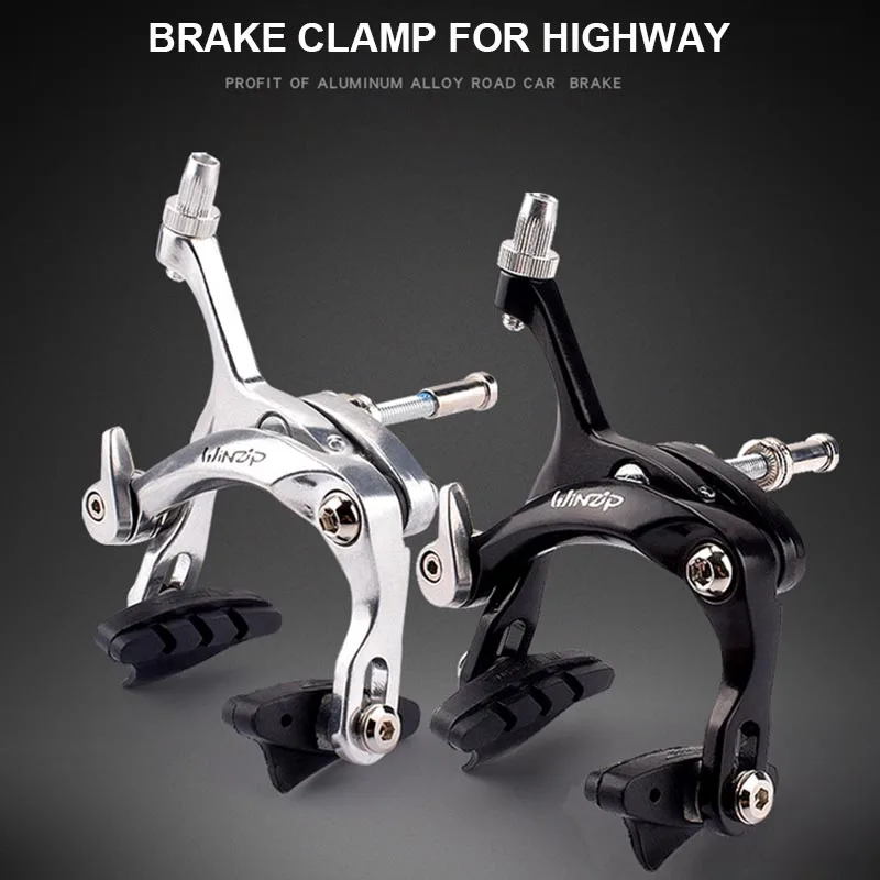 

Road Bike Brakes Side Pull Caliper Brake Aluminum Alloy Double Shaft U-Clamp Bicycle Brake Accessories U Brake Parts