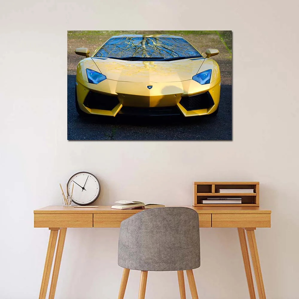 Lambo Aventador LP 700-4 Sports Car Picture Canvas Posters Wall Art Modern Painting for Home Room Decor