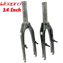 LITEPRO 14 Inch Carbon Front Fork 74mm 412 K3 14