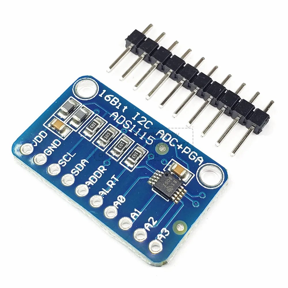 ADS1115 Module ADC Developments Board Module 16 Bit I2C 4 Channel with Pro Gain Amplifier RPi