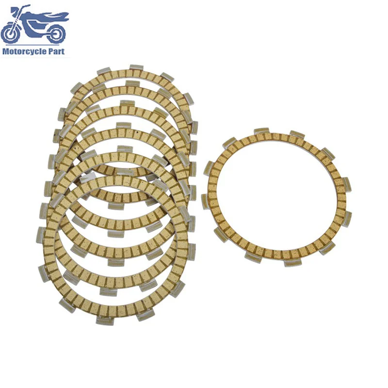 

Комплект фрикционных пластин Сцепления Мотоцикла для SUZUKI GS450 GS500 GSX400 M800 VL800 Intruder LC объемsia VX800 VZ800 Marauder, 7 шт.