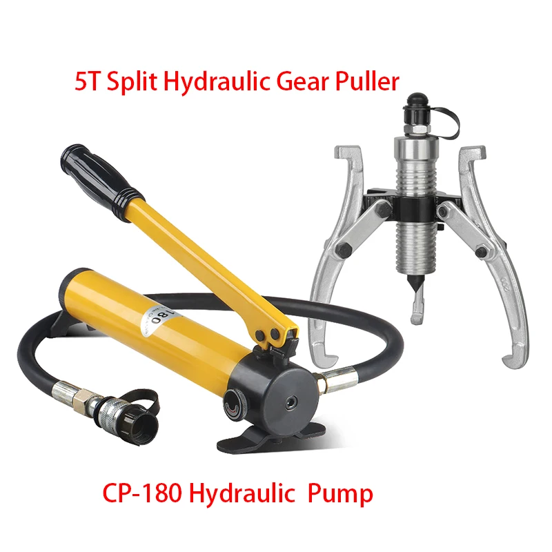 Split type hydraulic puller FYL-5T Used with CP-180 Manual Hydraulic Pump
