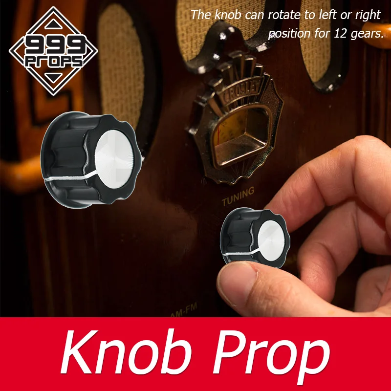 Knob Prop real life escape room turn the knob in left and right gears for certain times to open adventure game prop