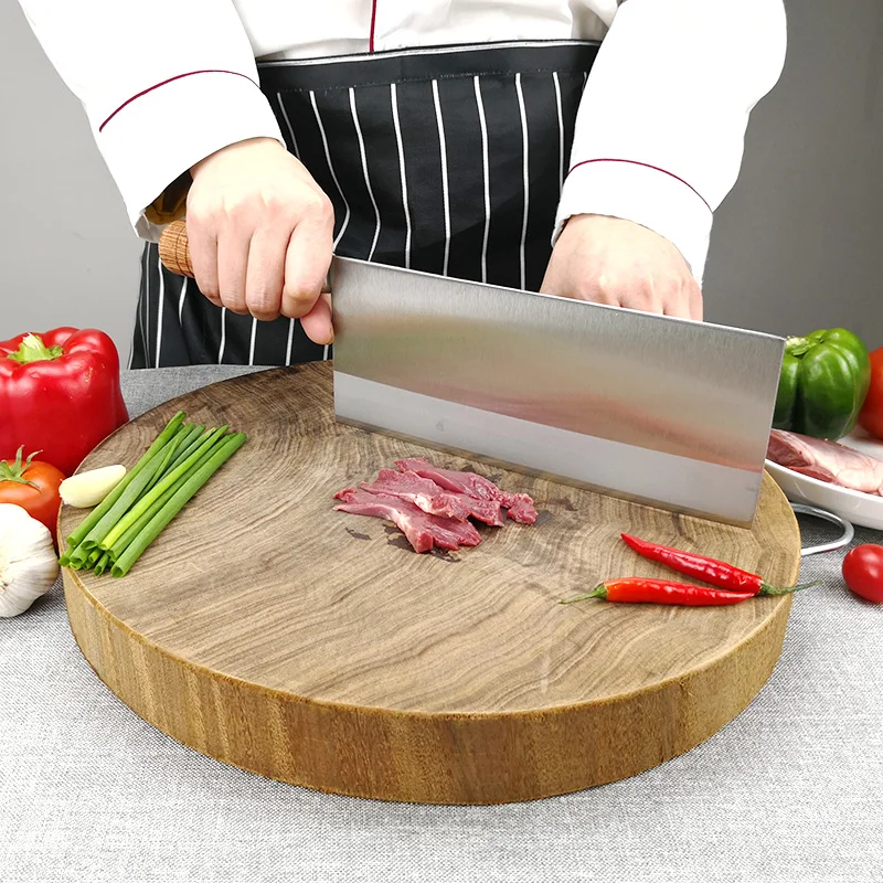 SHIBAZI ZUO Professional Chef Slicing Kitchen Knife Premium 3-layer Composite Steel Mulberry Kitchen Knife