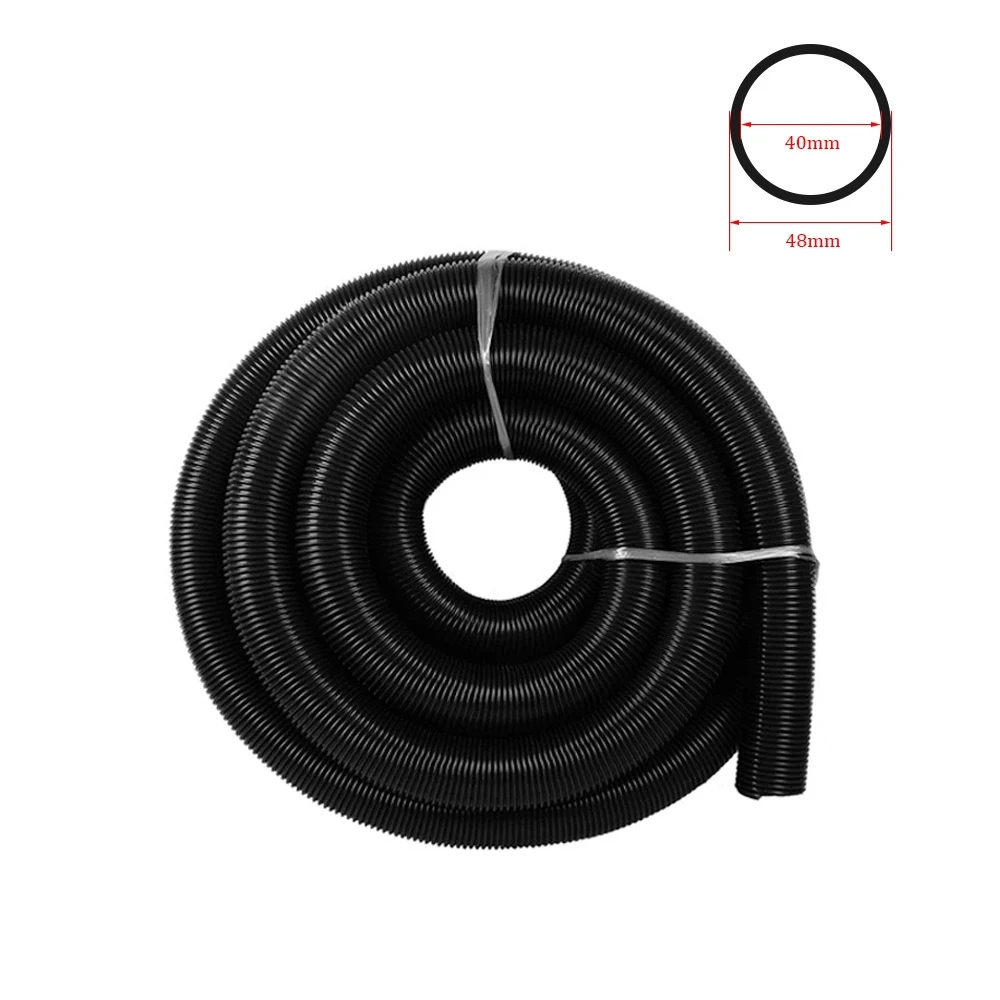 

Inner 40mm Outer 48mm Household Vacuum Cleaner Hose Durable Vacuum Cleaner Part Soft Pipe Bellows Straws Industrial Thread Hoses