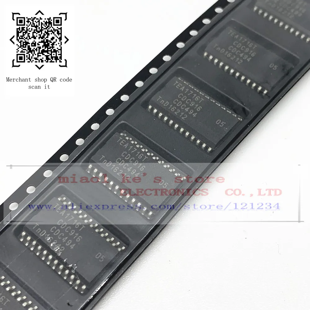 

[1pcs]100%New original: TEA1716T/2 TEA1716T/1 TEA1716T TEA1716 - IC PFC CTRLR DCM 24-SOIC