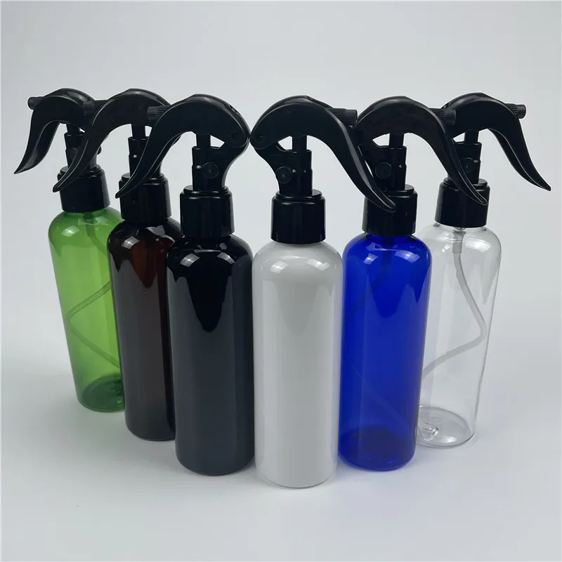 200ML 30PCS Cosmetic Hair Salon Plastic Pump Bottles With Trigger Sprayer 200cc Mist Spray Containers For Garden Plants Cleaning