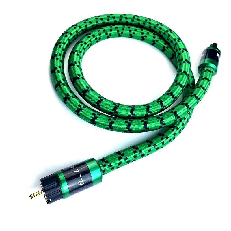 Mcintosh Signature Power Cable Crystal Copper HiFi Audio Line Carbon Fiber CRYO 196 US / EU Plug