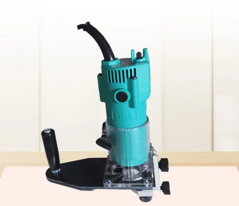 Bordatrice/macchina da ricamo per la lavorazione del legno senza regolazione della velocità Mini piega manuale in linea retta in Pvc per taglio del legno