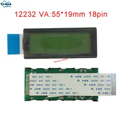 Pantalla de módulo Lcd de 122x32, Panel pequeño de tamaño Mini, 18 pines FFC 12232-9
