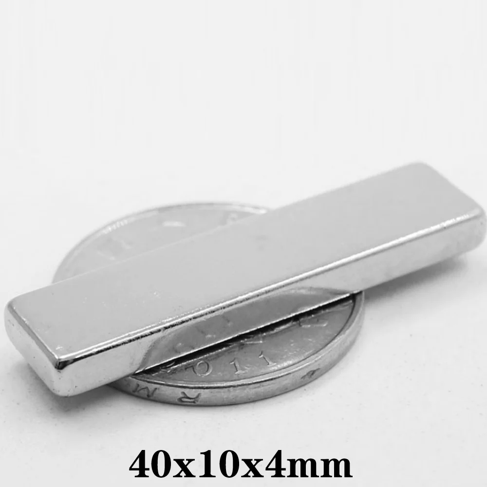 2~40PCS 40x10x4 mm Search Major Quadrate Magnet 40mm*10mm DIY Powerful Magnets 40x10x4mm Strong Neodymium Magnets 40*10*4 mm