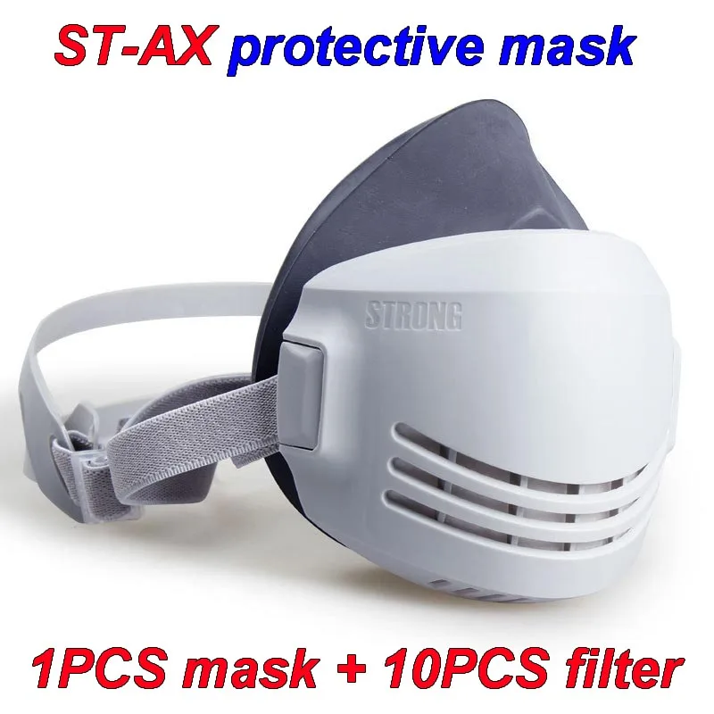 ST-AX dust mask Daily anti-dust Anti-lime powder cement asbestos Woodworking Decoration dusting smog PM2.5 Protective mask