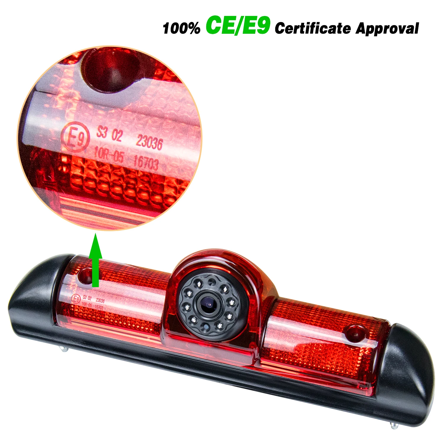 

HD 3rd Brake Light E9 Reverse Camera Rear Backup Camera for FIAT Ducato, CITROEN Jumper, Citroen Relay, PEUGEOT Boxer X250 06-17