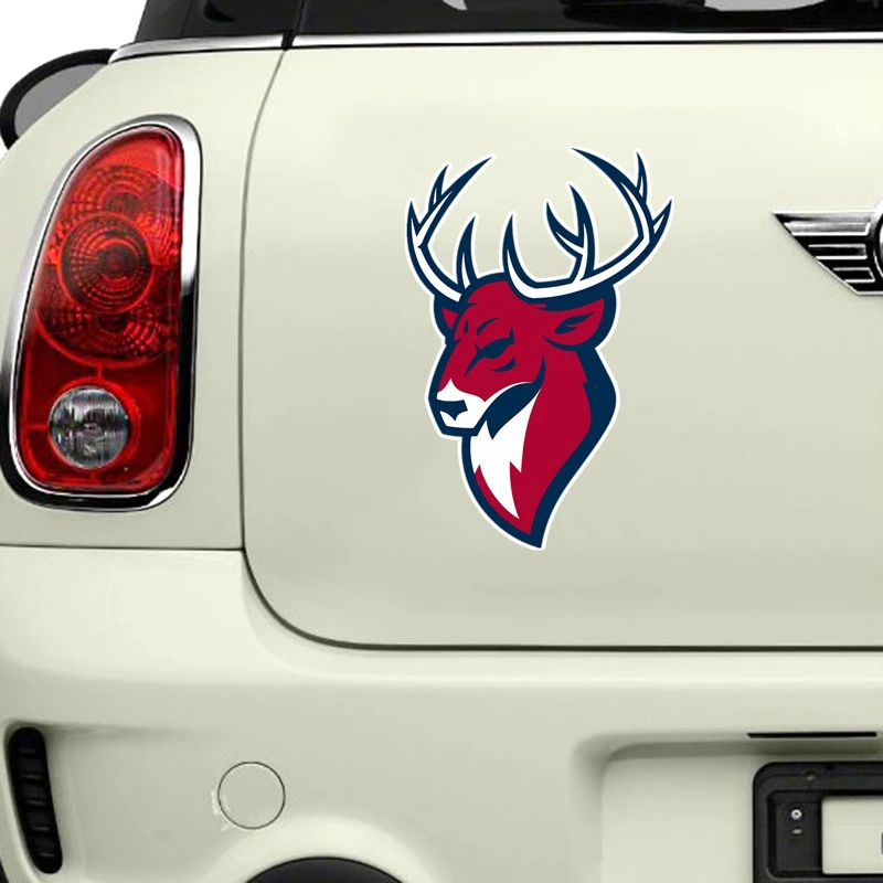 A0328# 13cm/17cm Self-Adhesive Decal For Deer Car Sticker Waterproof Auto Decors on Bumper Rear Window Laptop