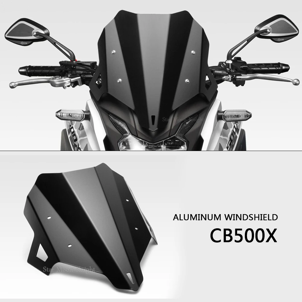 

Motorcycle Accessories Wind Screen for Honda CB500X CB 500 X CB500 2019 - 2020 Windshield for CB500X Windscreen Screen Protector