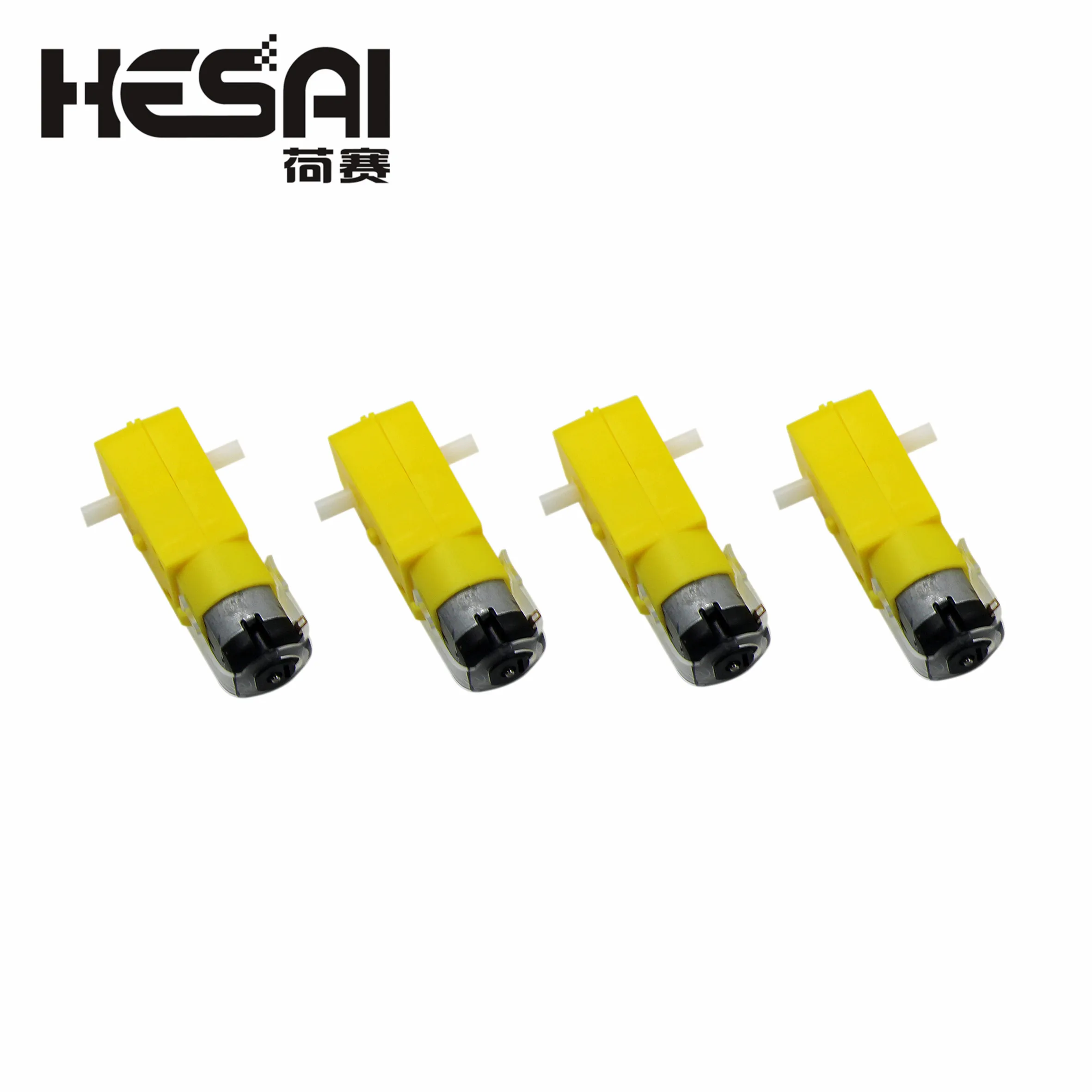 Intelligent car mounted four-wheel motor is suitable for driving intelligent robot car chassis kits, Diy Ki