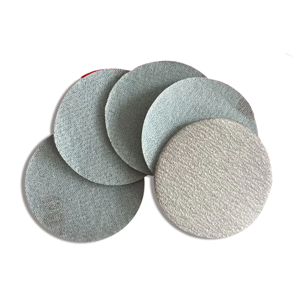 2 "50mm 1500 do 10000 Grit tarcze szlifierskie z węglika krzemu Hook & Loop okrągły papier ścierny Wet/Dry dla narzędzi polerowanie akcesoria