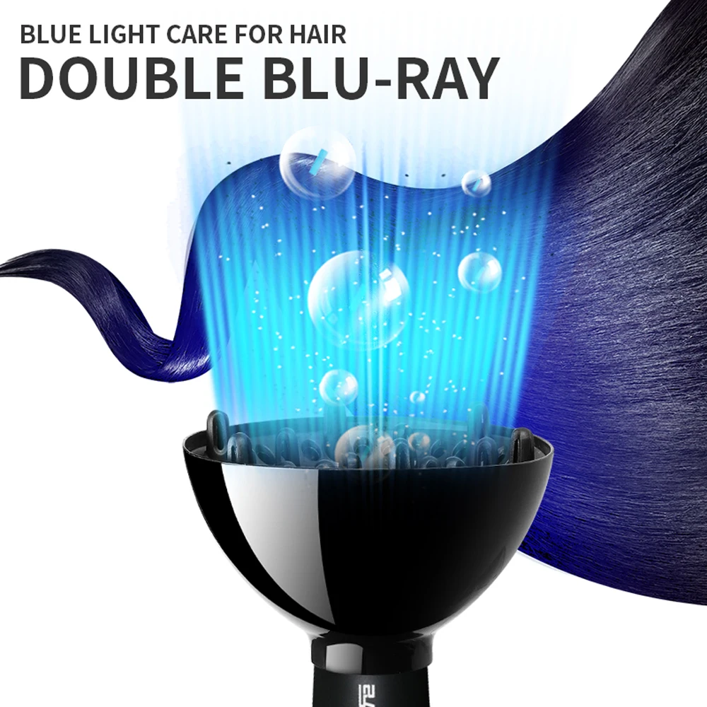 New Professional Hair Dryer Power Barber Salon Styling Tools Hot Cold Air Blow Dryer 5 Speed Adjustment Negative Ion Hair Dryers