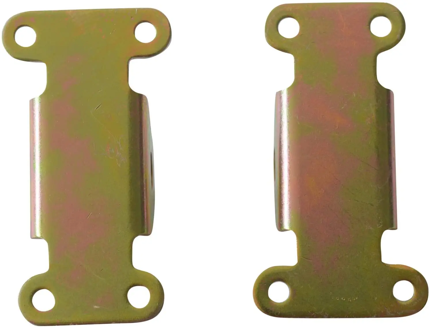 2pcs Compatible with Solid Motor Engine Mounts SBC For Chevy Frame Mount Rat Rod Hot Rod Street stock