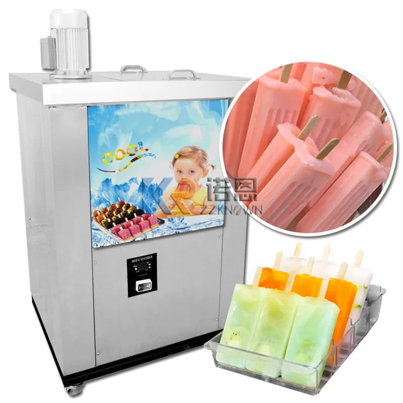 

New Arrival 1 Mold Brazil Style 40 mold Ice Lolly Popsicle Machine Small Production Popsicle Machine Price