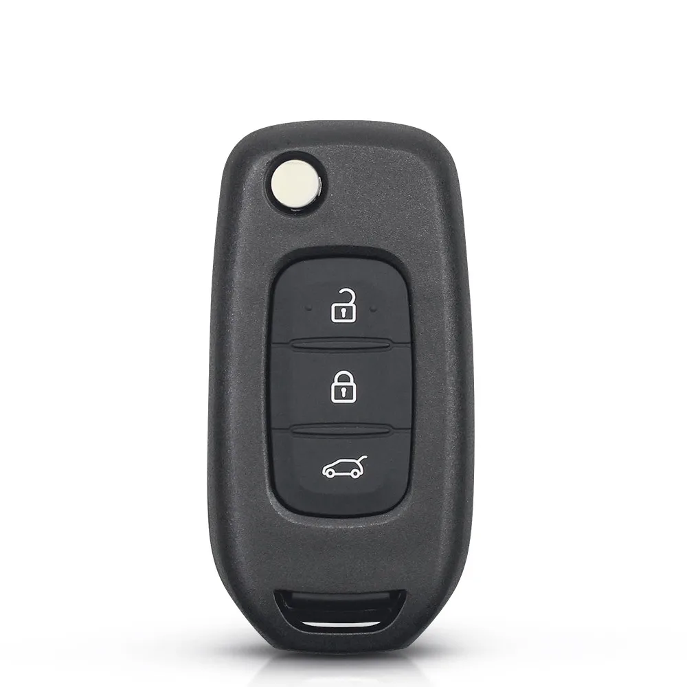 For Renault Megane 3 Dacia Duster Kadjar Captur Symbol 3 Buttons FCC ID:CWTWB1G767 Flip Folding Remote Car Key shell VAC102