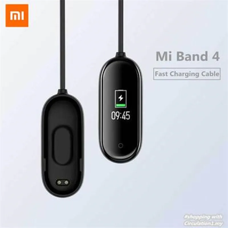 شواحن ل شياو mi mi الفرقة 4 3 استبدال الحبل USB شحن ل mi الفرقة 4 الذكية معصمه Accessorice mi الفرقة 2 كابل شحن