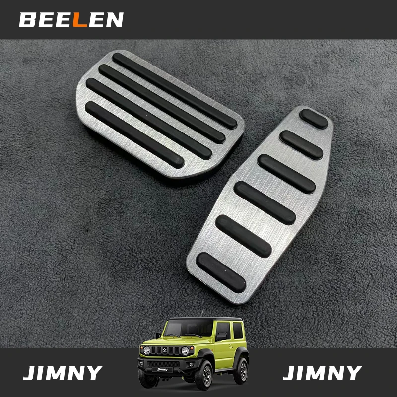 For Suzuki Jimny JB64 JB74 2019 2020 AT Stainless Steel Car Foot Pedals