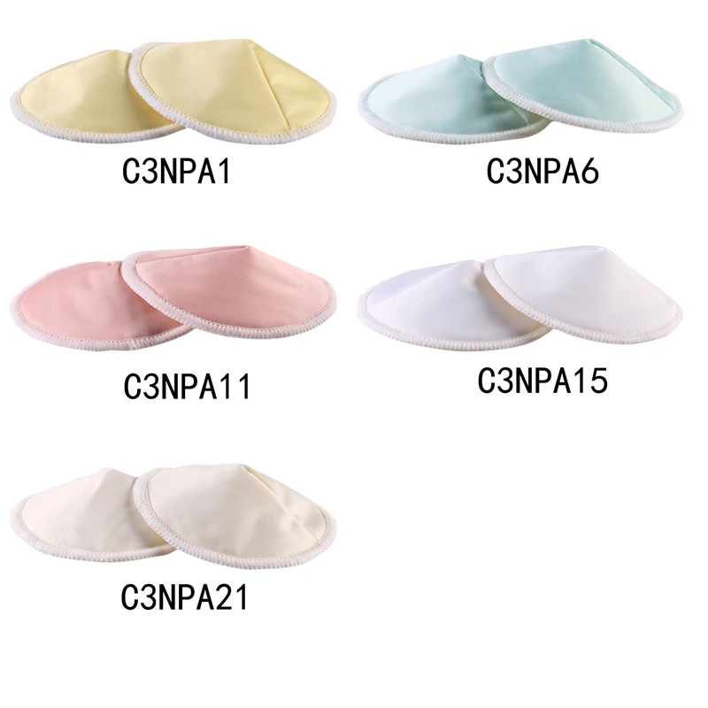 10PCS Washable Organic Cotton Absorbency Breastfeeding Pads Maternity Lactation Baby Liner Feeding  Mommy Necessary