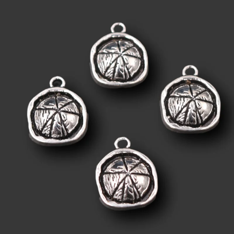 15pcs Silver Plated 3D Firefighter Hat Helmet Metal Pendants DIY Charms Hip Hop Bracelet Earrings Jewelry Crafts Making  A2453