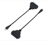 USB 3.1 Type C to SATA Cable Converter Male to 2.5'' HDD SSD Drive Wire Adapter Wired Convert USB3.1 SATA3 22Pin Cable